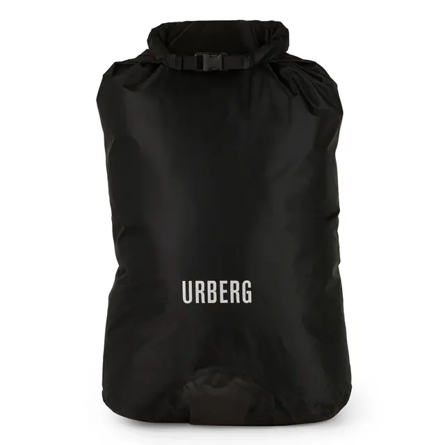 Urberg Pump Bag Jet Black Drybag Pump Bag med rullelukking 