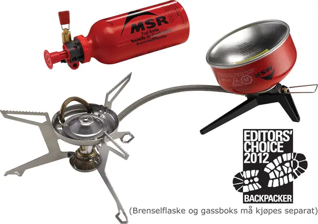 MSR WhisperLite Universal Stove En fullblods multifuelbrenner 