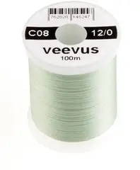 Veevus bindetr&#229;d 12/0 - Light Olive R&#229;sterk, lett &#229; splitte