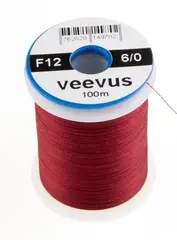 Veevus bindetråd 6/0 - Claret Råsterk, lett å splitte