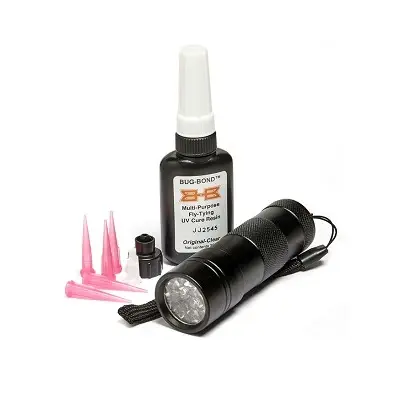 Bug-Bond Multi LED Light Kit Lim + UV-lykt + tip-kit 