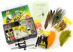 Veniard Starter Fly Tying Kit Fluebindesett med alt det n&#248;dvendige