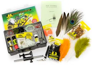 Veniard Starter Fly Tying Kit Fluebindesett med alt det n&#248;dvendige