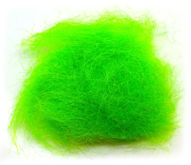 Genuine seals fur - Fluo Green Veniard 