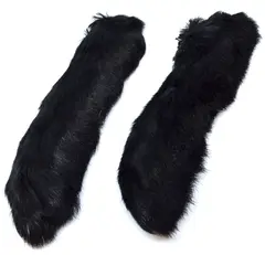 Veniard Patagonian Hares Feet Black