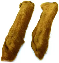 Veniard Patagonian Hares Feet Golden Olive