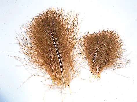 Veniard CDC Super Select Cinnamon 15 små / 15 store fjær per pose 