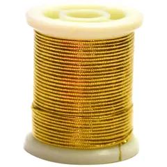 Veniard Gold Oval Tinsel Gold 14 EX Fine