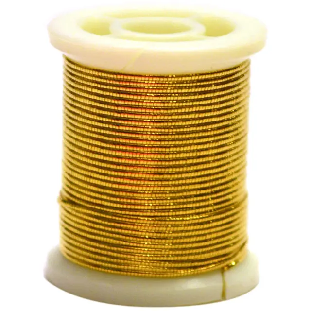 Veniard Gold Oval Tinsel Gold 14 EX Fine 