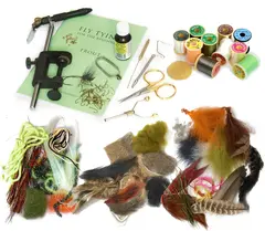 Veniard Premium Fly Tying Kit 100&#229;r Fluebindesett anniversary edition
