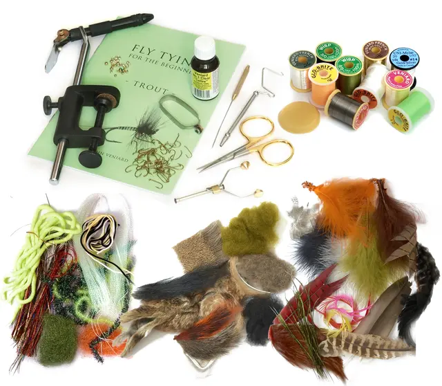 Veniard Premium Fly Tying Kit 100år Fluebindesett anniversary edition 