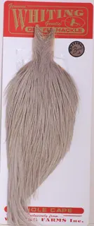 Whiting Dry Fly Cape - Light Dyed Dun Bronsegradering