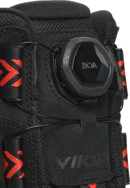 Viking Villrein High GTX BOA BlackRed 36 Høy jaktstøvel med god komfort 