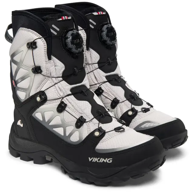 Viking Constrictor 3 High WP BOA 39 Isolert og godt grep, Grey/Black 