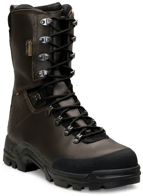 Viking Hunter High GTX Dark Brown 41 Klassisk jaktstøvel med Gore-Tex 