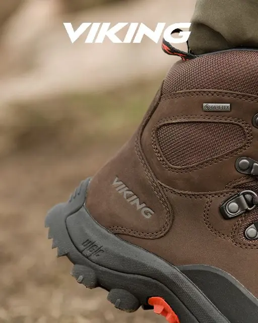 Viking Villrein High GTX M Dark Brown 41 Høy jaktstøvel med god komfort 