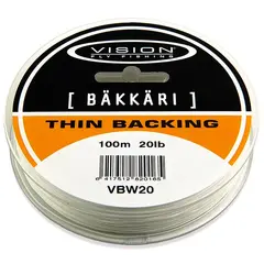 Vision Bakkari Backing 100m/20lbs White