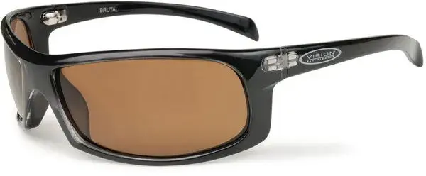 Vision Brutal Brown Sunglasses Polarflite 