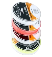 Vision Bakkari Backing 100m/20lbs White/Orange