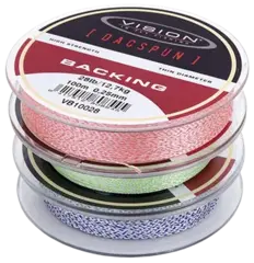 Vision Dacspun Backing 300m/50lbs Blue/white