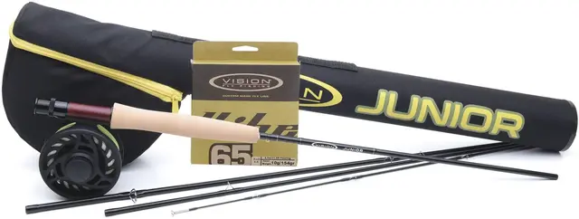 Vision Junior Outfit 7'6" #5/6 Komplett fluesett 