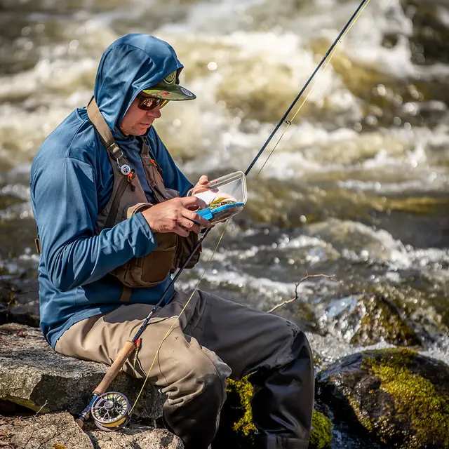 Vision Bamboo Bug & UV Hoodie S PaleO Teknisk hettegenser med anti-myggmiddel 