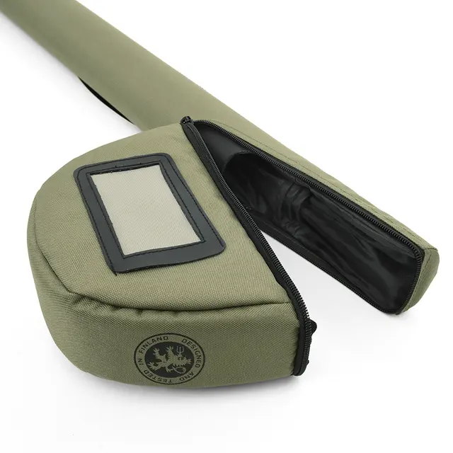 Vision Rod & Reel Tube 95cm Oliven Tar 3-delt stang opp til 9 fot + snelle 