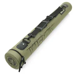 Vision Travel Tube Olive 82cm Geniale reisetube for sportsfiskere