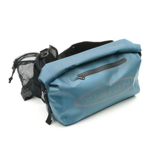 Vision Aqua Handles Petrol Blue Praktisk og vanntett beltebag 