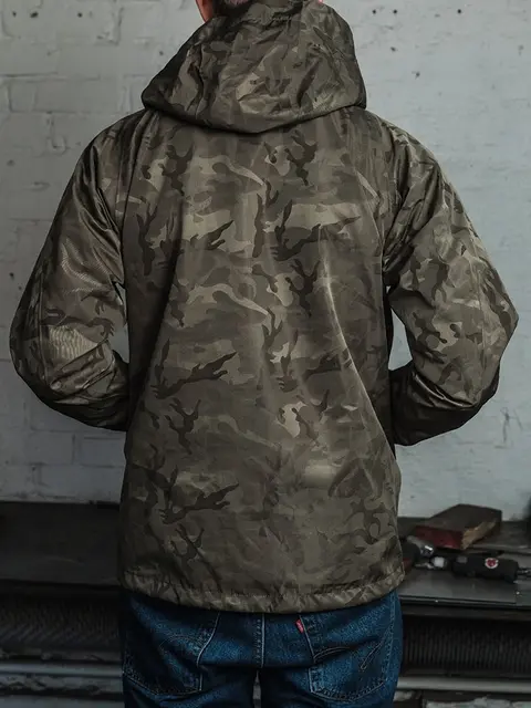 Vision CAPU Jacket Camo S Vanntett og pustende 