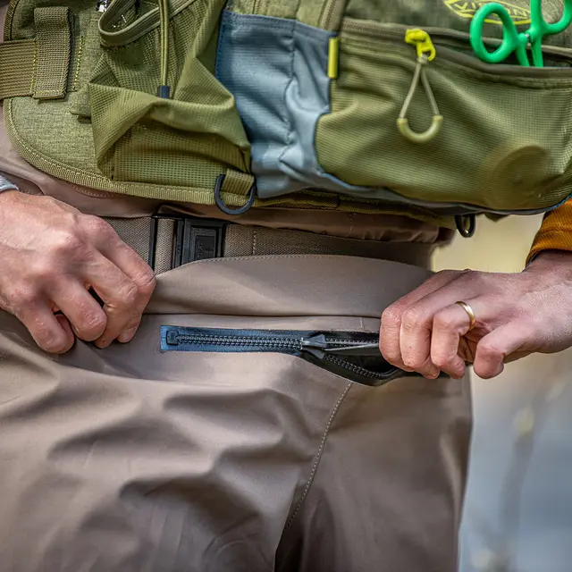 Vision Tool Relief Waders M Vadebukse med glidelås i skrittet 
