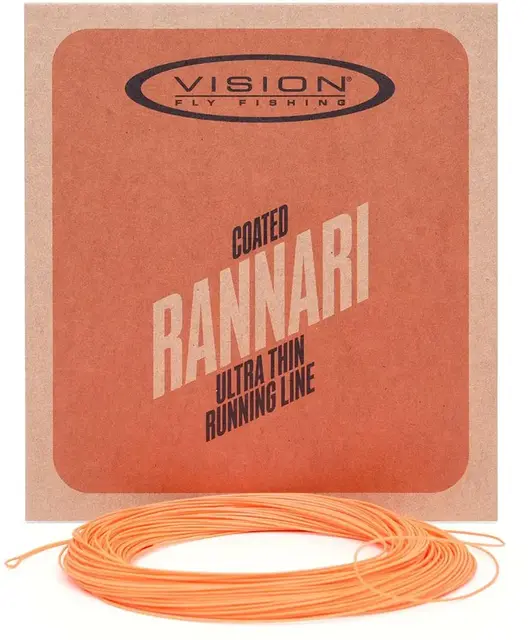 Vision Rannari Running Line .023"/12lb Ultratynn coated skyteline 