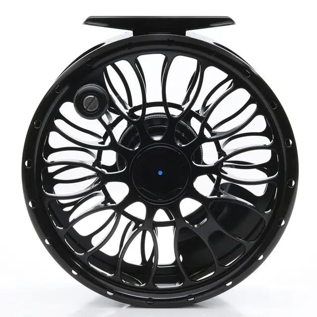 Vision Predator Black #8-9 Premium large arbor fluesnelle 