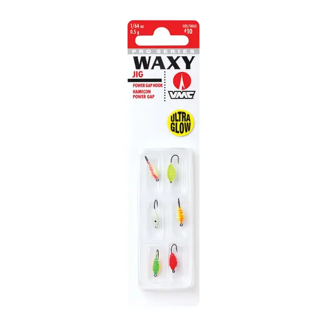 VMC Waxy Jig Kit 6pk, 0,9g 