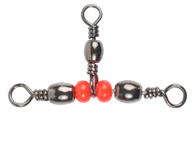 VMC 3549BK Pater Noster Svivel 14kg Kvalitets swivel til rigging av tackle 