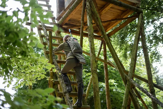 Vorn LT12 Ash Green 12L jaktsekk med Quick Rifle Release 