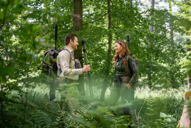 Vorn LT12 Ash Green 12L jaktsekk med Quick Rifle Release 