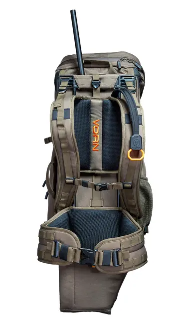 Vorn EV45 Ash Green 45L jaktsekk med Quick Rifle Release 
