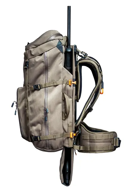 Vorn EV45 Ash Green 45L jaktsekk med Quick Rifle Release 