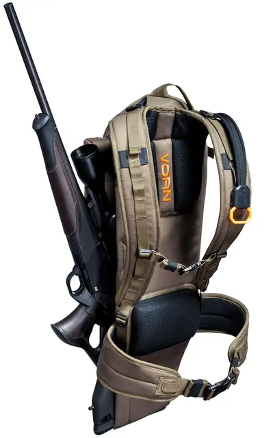 Vorn LT12 Ash Green 12L jaktsekk med Quick Rifle Release 