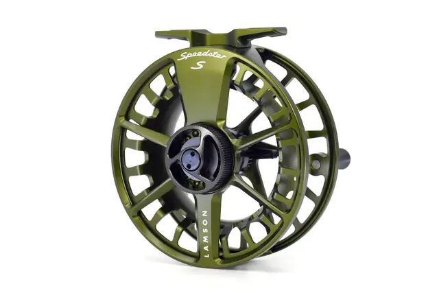 Waterworks-Lamson Speedster S -3+ Reel Olive Green 