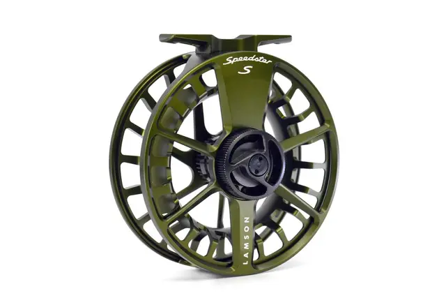 Waterworks-Lamson Speedster S -3+ Reel Olive Green 