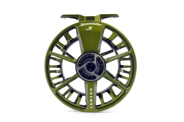 Waterworks-Lamson Speedster S -3+ Reel Olive Green 