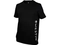 Westin Vertical T-Shirt Black S Stilig og komfortabel t-skjorte