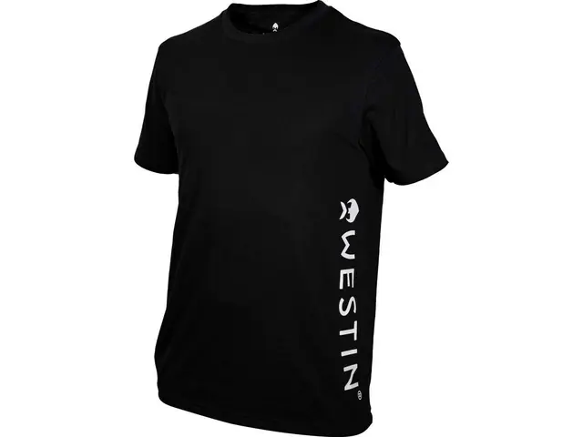 Westin Vertical T-Shirt Black S Stilig og komfortabel t-skjorte 