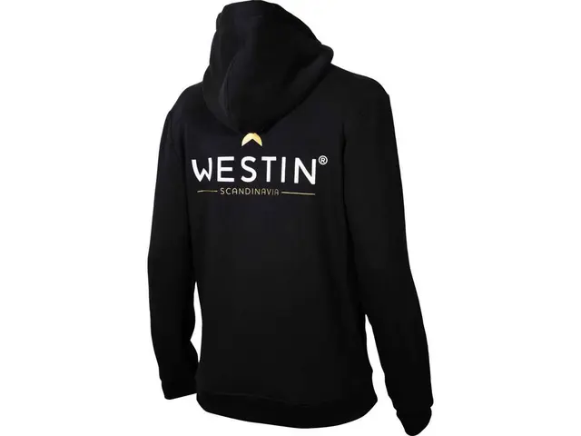 Westin Original Zip Hoodie Black S Superkomfortabel hettejakke 