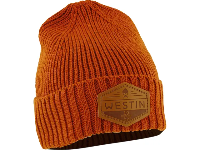 Westin Winter Beanie Orange One Size varm stilfull lue 
