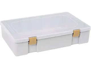 Westin W3 Game Tackle Box Grey/Clear slukboksen med &#229;pen design