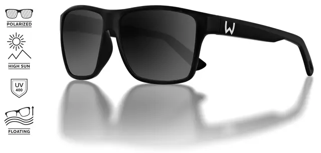 Westin W6 Street 200F Matte Black Grey Solbriller designet for sportsfiskere 