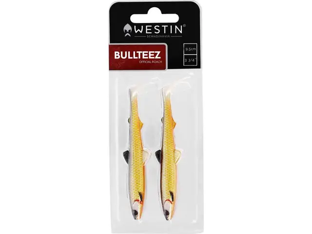 Westin Bullteez Shadtail 9,5cm Bling Perch 2pk 